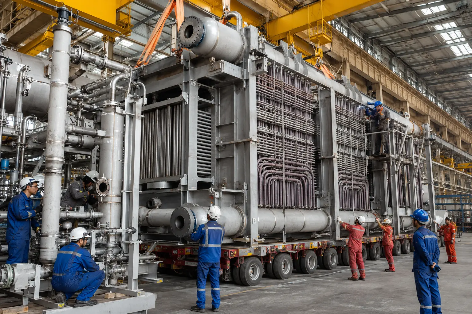Process and energy modules